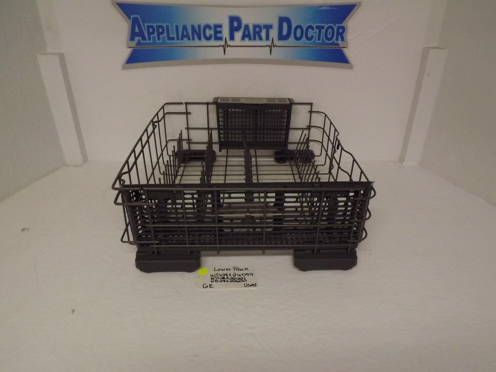GE Dishwasher WD28X26099 WD28X22600 WD28X2262 Lower Rack Used GE Dishwasher WD28X26099 WD28X22600 WD28X2262 Lower Rack Used